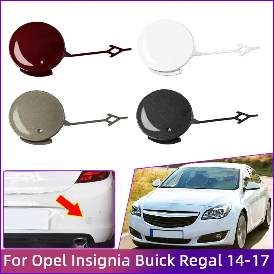 Auto Parts Rear Bumper Tow Hook Eye Cover Cap For Opel Insignia Buick Regal 2014 2015 2016 2017 Towing Hauling Trailer Lid Trim