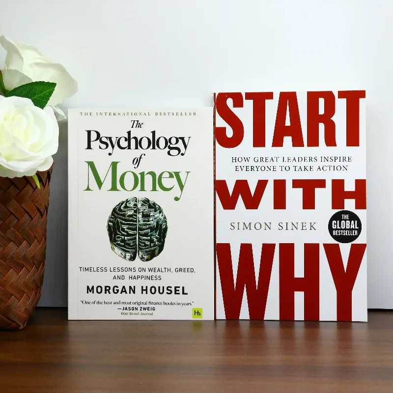 

《The Psychology of Money》 +《Start With Why》A Dual-Effect Growth Must-Have for Wealth Managers Leadership Learners Can be a gift