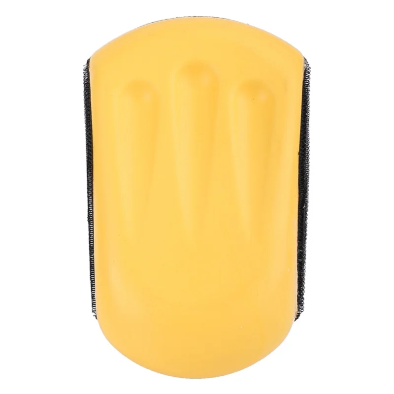 

Sanding Block PU Foam Soft Elastic Hook Loop Design Moderate Size Ergonomic Manual Sander Tool For Polishing5in 125mm