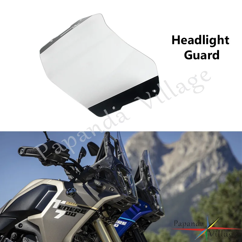 

NEW Motorcycle Accessories For YAMAHA Tenere 700 Rally Tenere700 T7 2025 Headlight Protector Guard Lense Cover Acrylic Shield