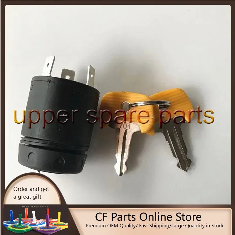 Ignition Starter Switch & keys 28528240 7915492601 35402001 For Jungheinrich Forklift