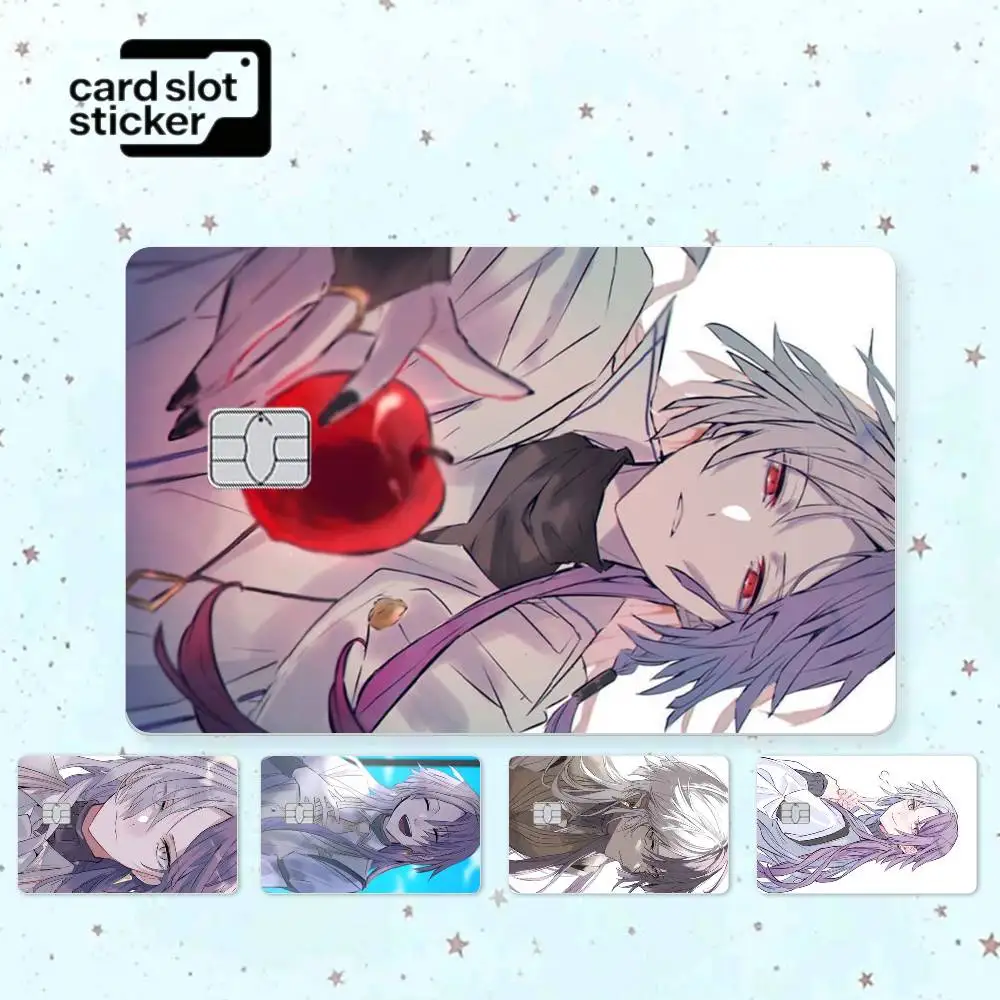 Bungo Stray Dogs S-Sigma  Credit Card HD Stickers Game Card Decal Small Chip Waterproof Sticker Gift