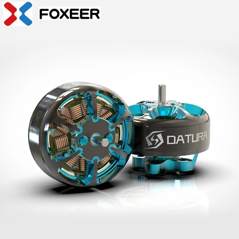 Foxeer Datura 1404 4533KV 3850KV 2-4S Brushless Motor W/ 1.5mm Shaft Compatible 3-4inch Propeller for RC FPV Racing Drone