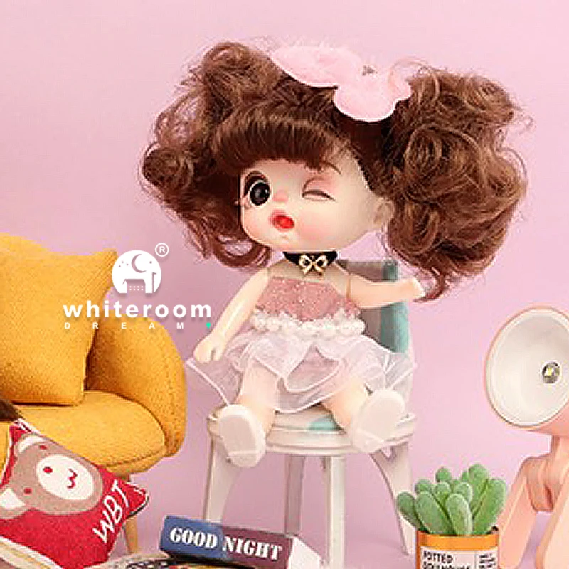 Ob11 boneka Bjd aksesoris tempat tidur Bodysuit Obitsu11 pakaian boneka untuk anak perempuan anak laki-laki mainan bayi putri kecil item mainan piyama miniatur