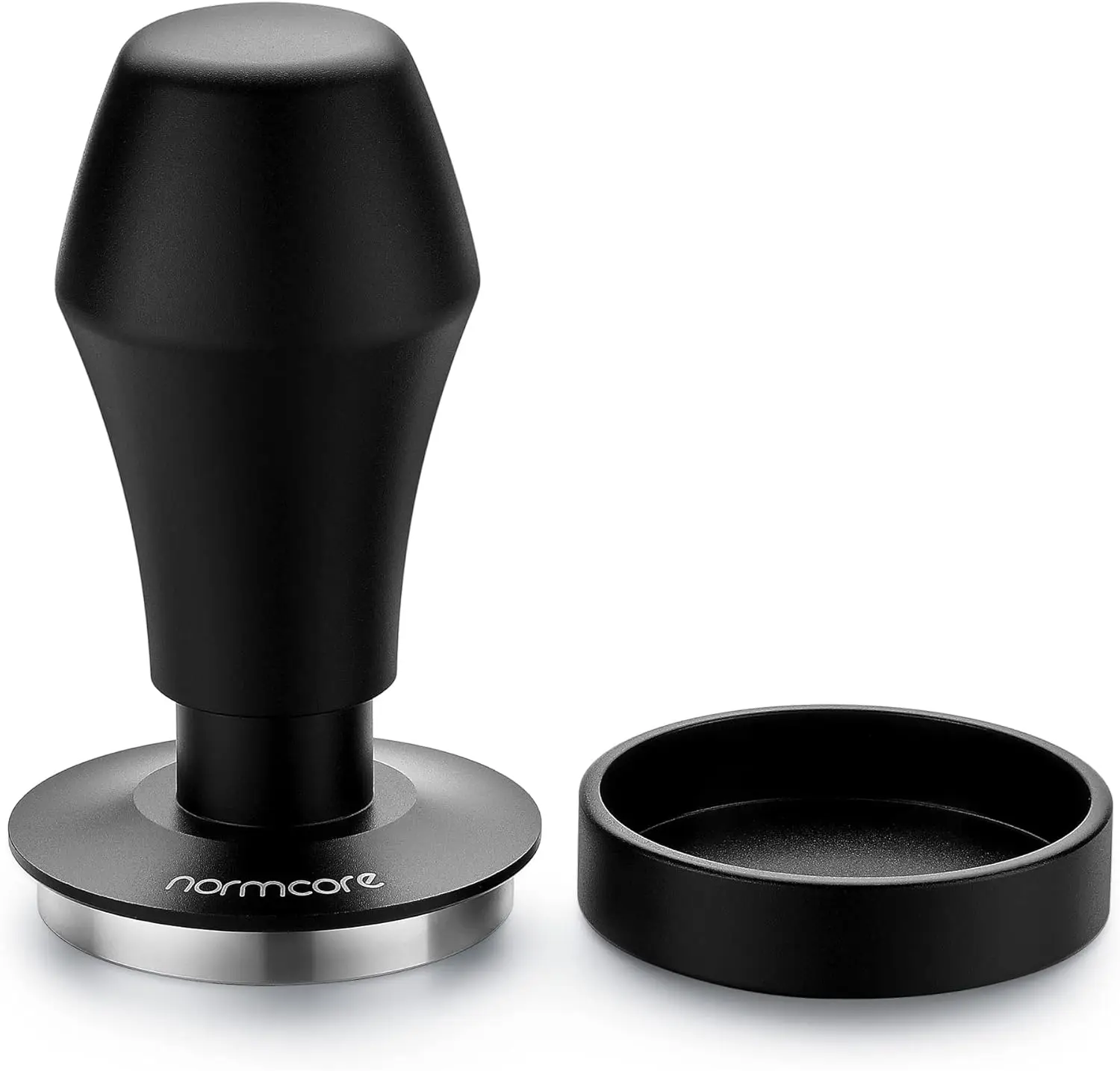 

V4 Coffee Tamper 53.3mm - Spring-loaded Tamper – Barista Espresso Tamper with 15lb / 25lb / 30lbs Replacement Springs -