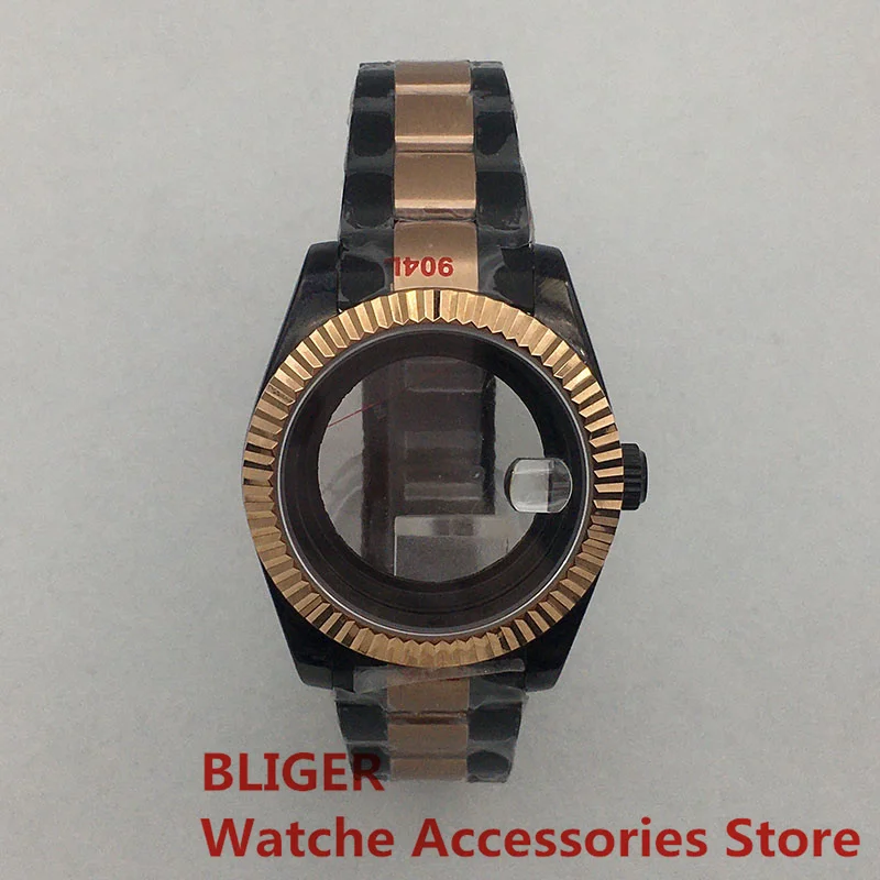 BLIGER Square 39mm  Suitable for 29mm Dial . Fit NH35NH36NH38 ETA2824 PT5000 Movement