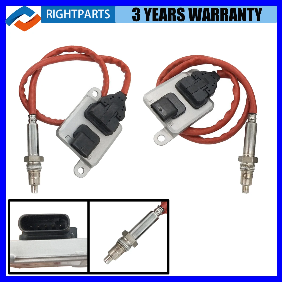 2pcs Nox Sensor For BMW F30 328d xDrive 2.0L 2014 2015 2016 2017 E70 X5 3.0L 2009 2010 2011 2012 2013 13628589844 13628589846