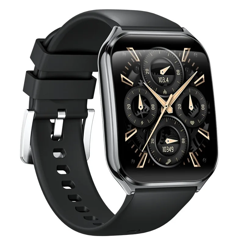 New Ultra Thin Smart Watch Fashion Women/Men HD Pixel Display Blue Tooth Call Sports Fitness Heart Rate Bracelet