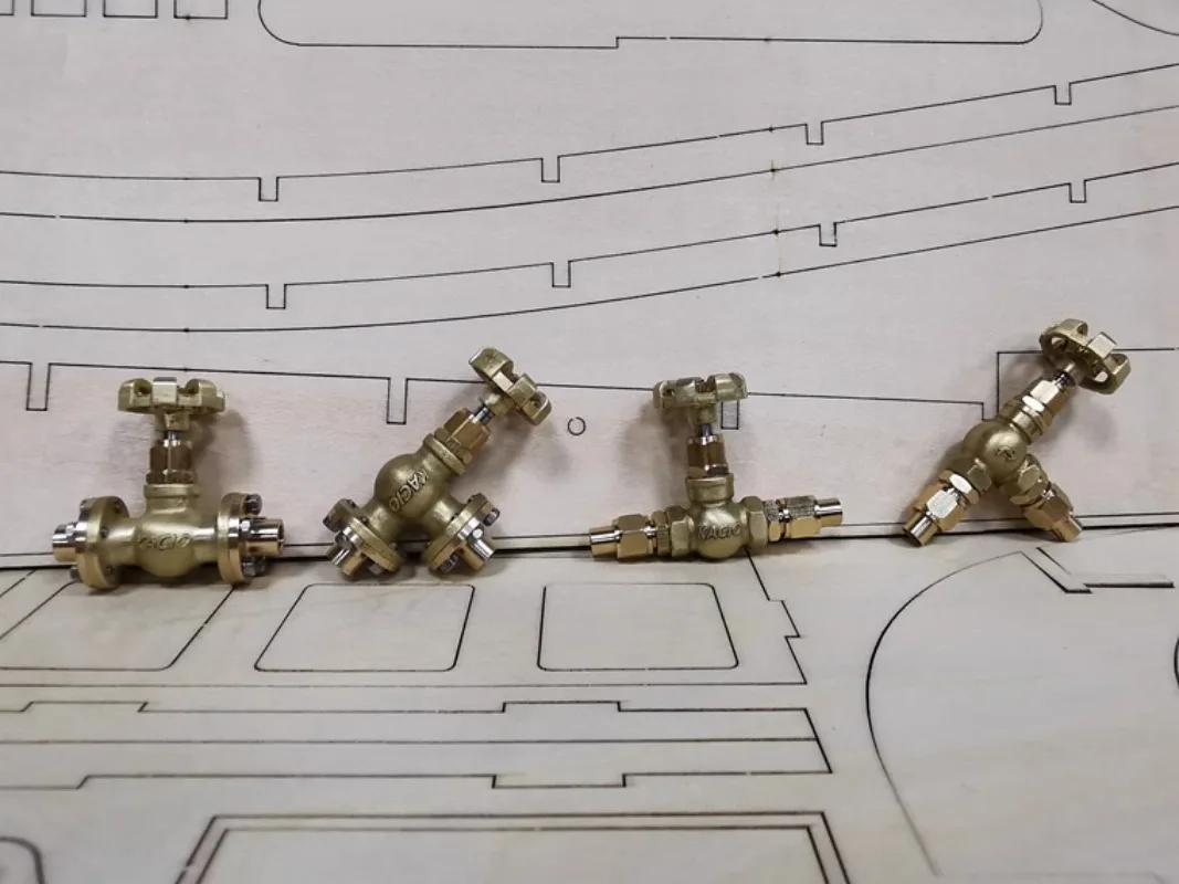 ไมโครไดเร็กวาล์ว, วาล์วมุม, หม้อต้มรุ่น, MINI สําหรับเครื่องยนต์ไอน้ํา