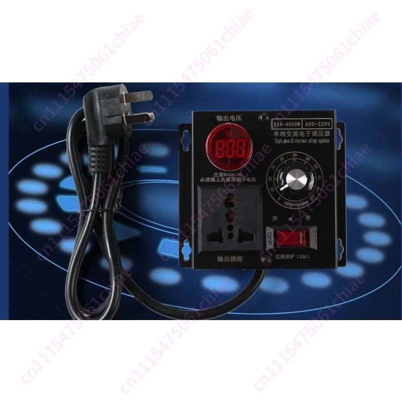 4000W SCR Electronic Voltage Regulator 220V Fan Angle Grinder Fan Governor