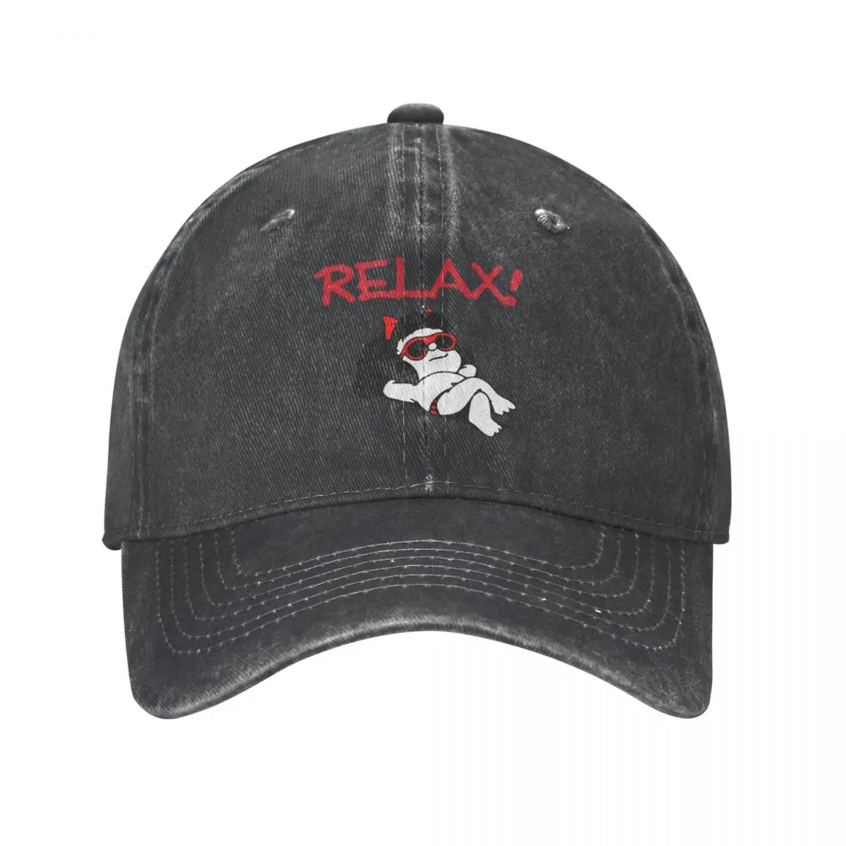 Relax Mafalda Enjoy Your Life New Trend Denim Washed Baseball Cap For Women Fashion Trucker Caps Rock Activities Adjustable Hats