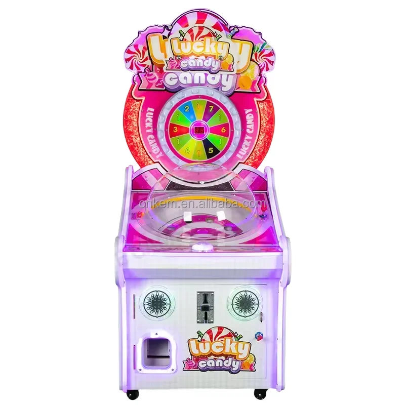 

Metal Coin Candy Lollipop Gifts Prize Vending Machine Indoor Play Prize Machine