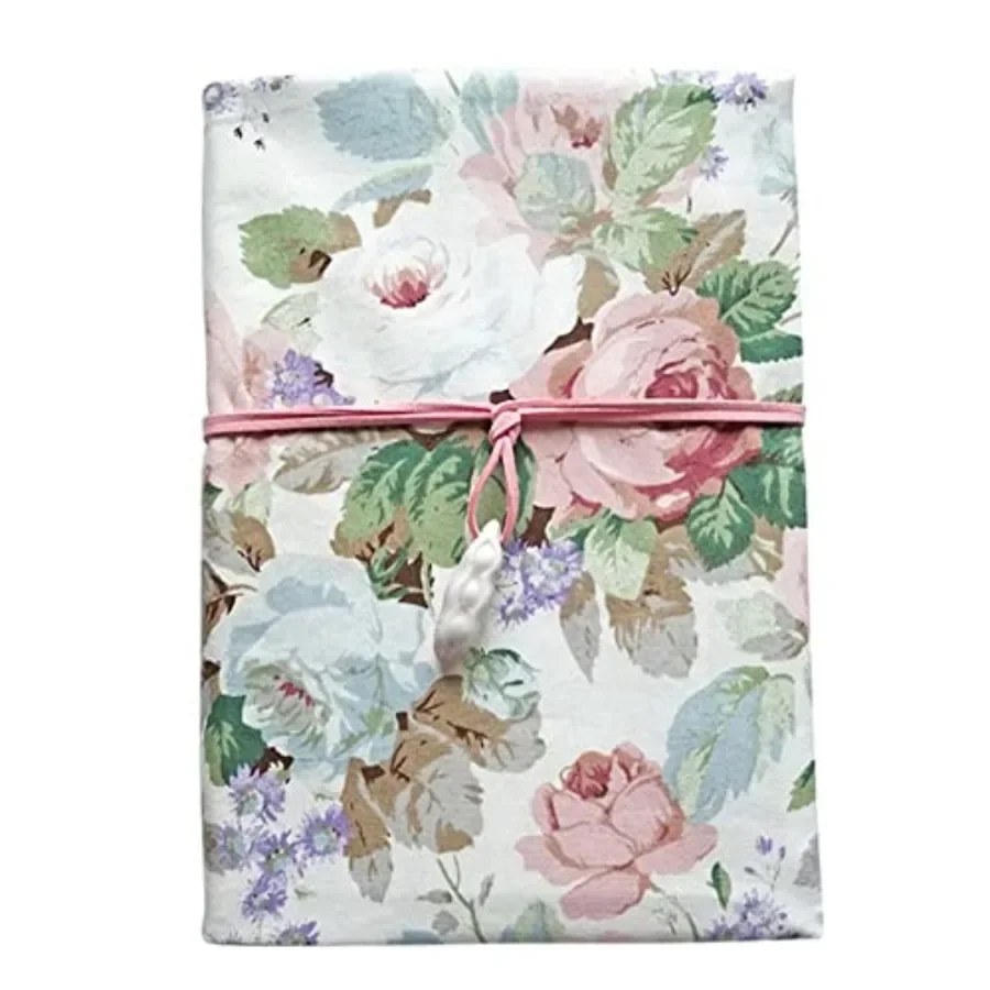 

MVNOIRE тканевый блокнот в стиле ретро, маленький свежий блокнот для книг, ручная роспись, студенческая простая литературная книга с ручной росписью