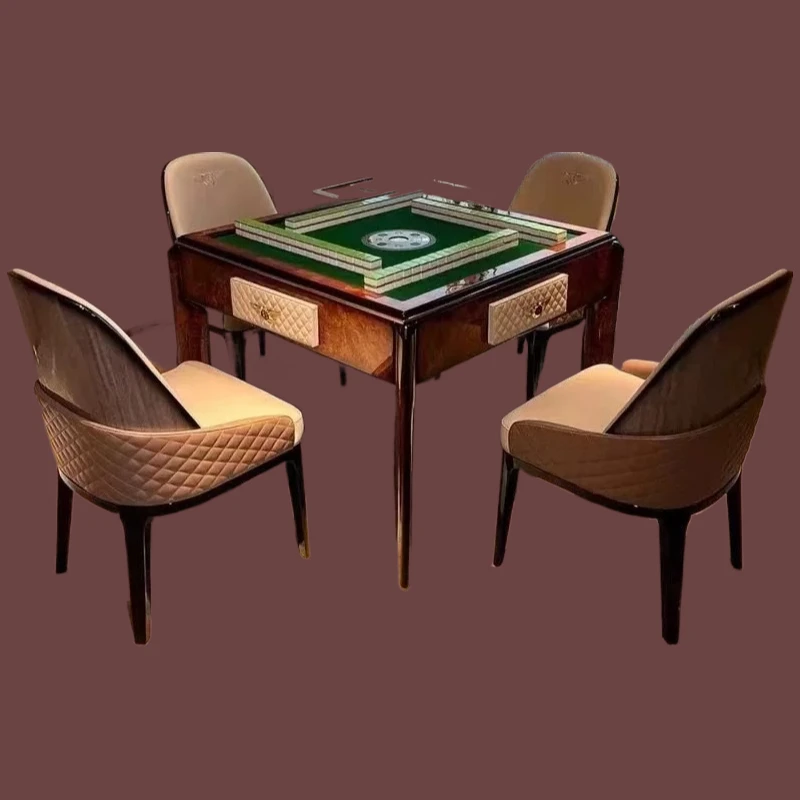طاولة ما جونغ، شطرنج من الخشب الصلب وغرفة بطاقات، مبيعات المصنع مباشرة أوتوماتيكية بالكامل