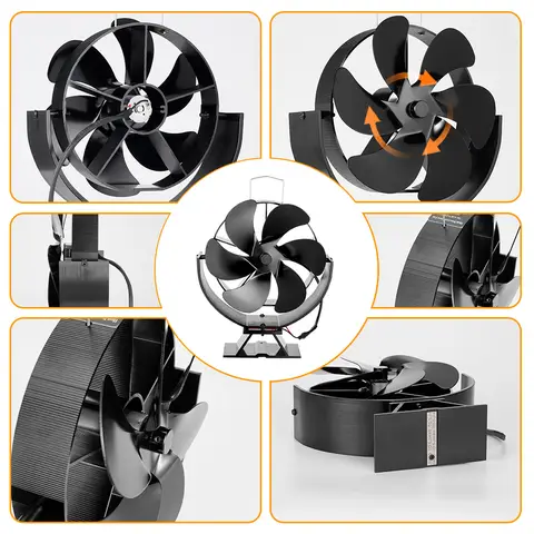 8 best sales eldstadsfläkt värmedriven - №7