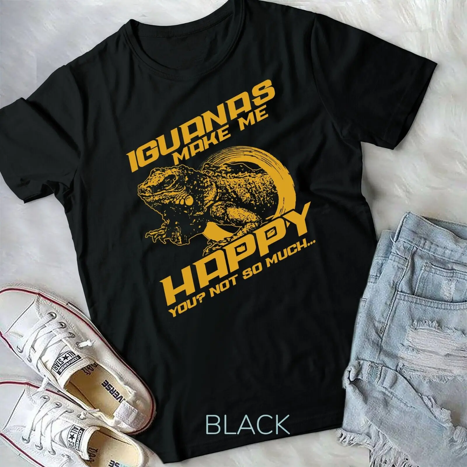 Iguana - Make Me Happy Unisex T-shirt