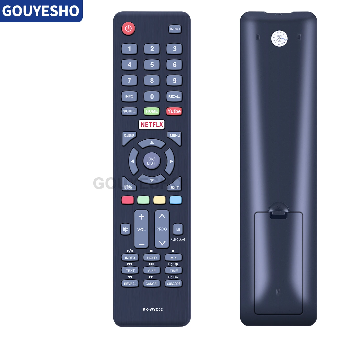 New KK-WYC02 Remote Control for KONKA HYUNDAI Seiki Atvio Sanyo Speler GHIA DYON max40 Smart TV