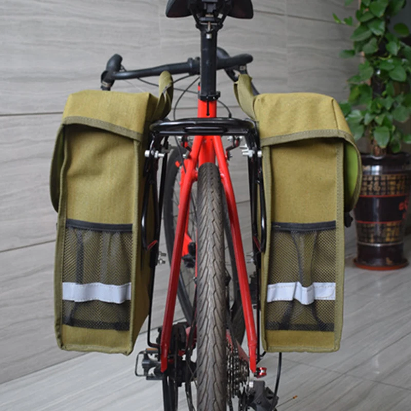 

Aero Quick Front Rack Bag: All Weaver Canvas for Bikepacking&Tours