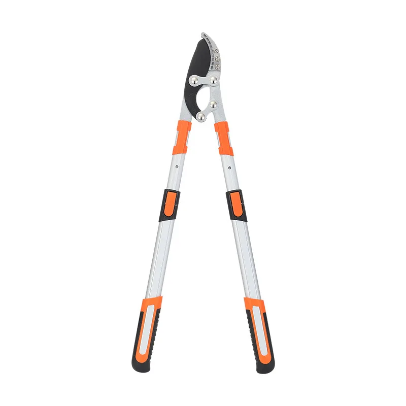 With Extendable Aluminum Handle Professional Tree Branch Cutting Tool 5Cm Cutting Capacity Loppers Shark Jaw Garden Pruner
