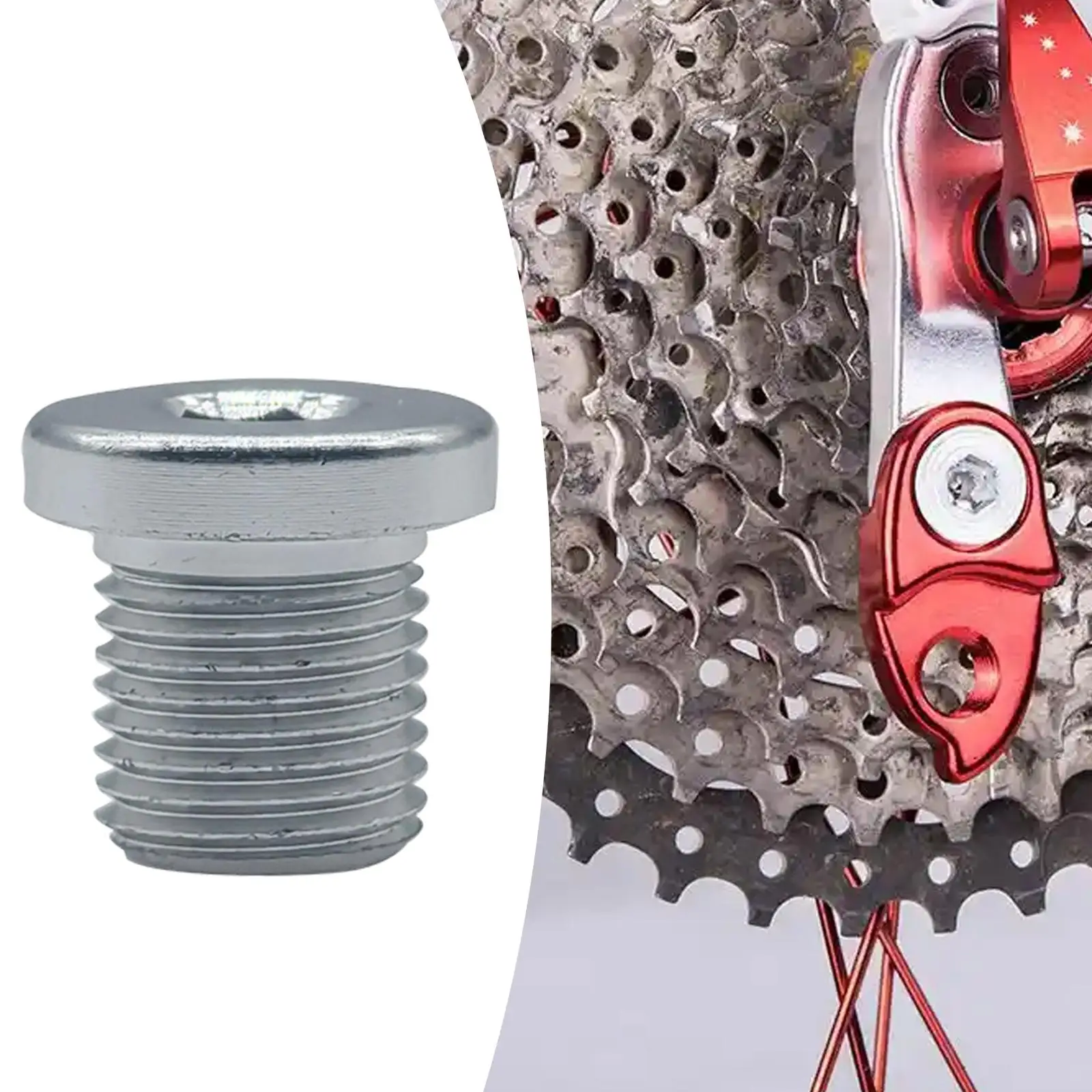 Bicycle Rear Derailleur Screw Frame Gear Tail Hook Screw Easy to Install Stable Small Cycling Hanger Part Wheel Pulley Bolt