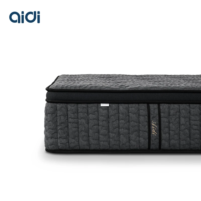 King Size Hybrid Massage Mattress Orthopedic With Spine-Protecting Spring System Ergonomic Zoned Support Shipped Rolled In A Box