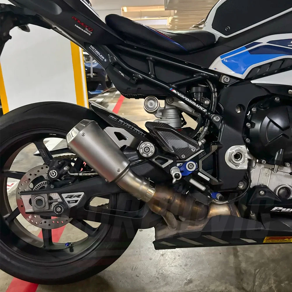 Racing Motorcycle Exhaust System Slip On Tail Section Muffler For S1000RR M 2019-2024 Moto Parts