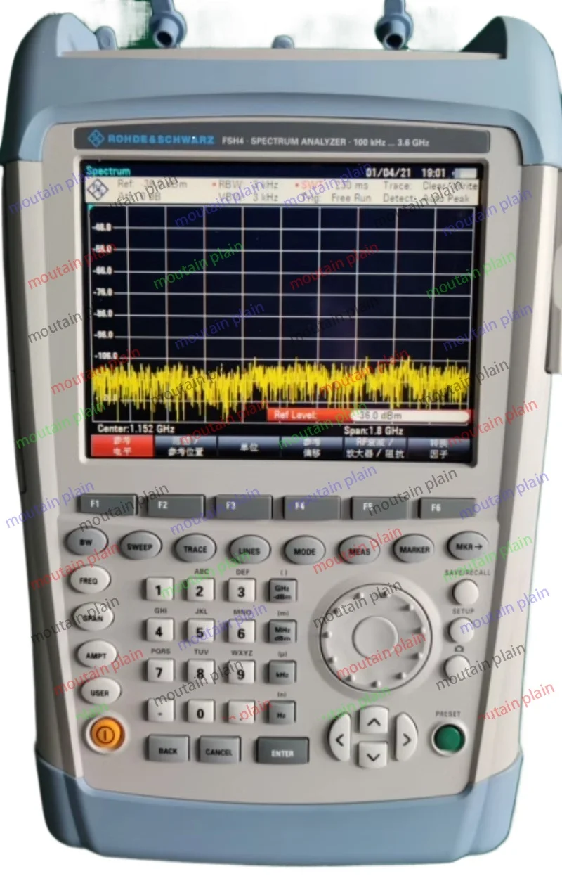 Rhodes & Schwartz Fsh4 Handheld Spectrum Analyzer in Stock for Sale Original 9khz-3.6gh Standard