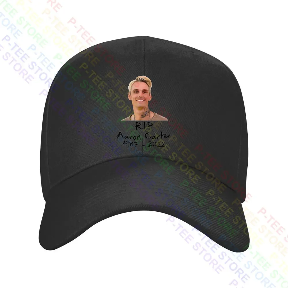 R.I.P Aaron Carter 1987 2022 Memory Aaron Carter Baseball Cap Snapback Caps Knitted Bucket Hat