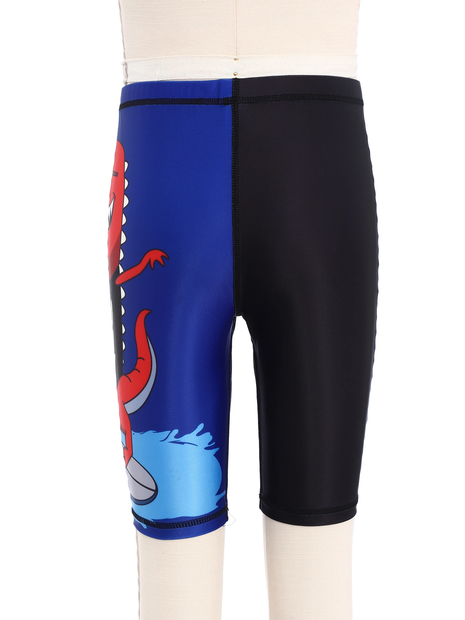 Boys Swim Shorts Swimsuits Print Pattern Quick Dry Waist Drawstring Swimming Pants Beach Hot Spring Swimwear Surf Shorts Trunks