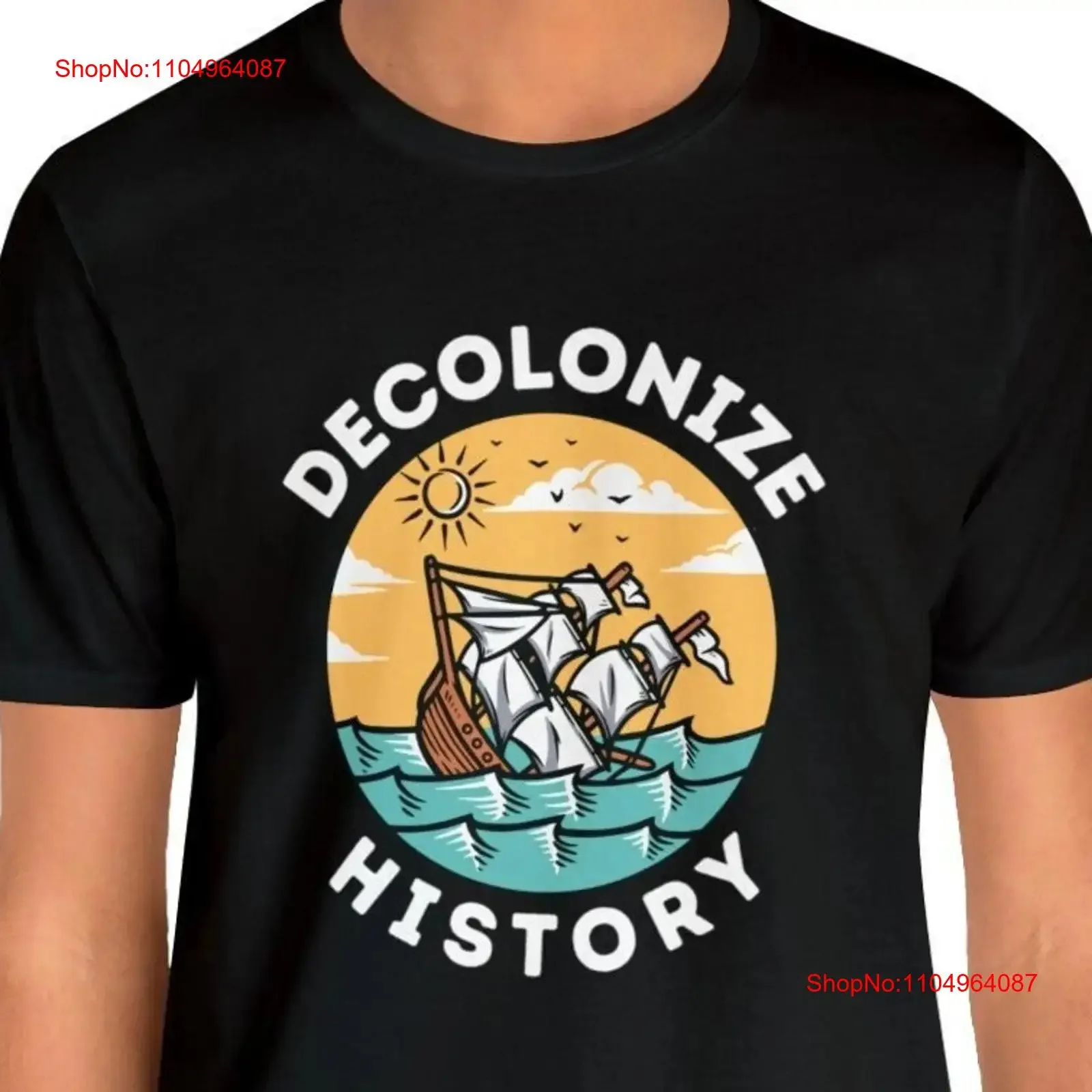 

funny decolonize history teacher radical leftist anarchist anthropology social studies shirt vintage Washed Unisex Comfortable