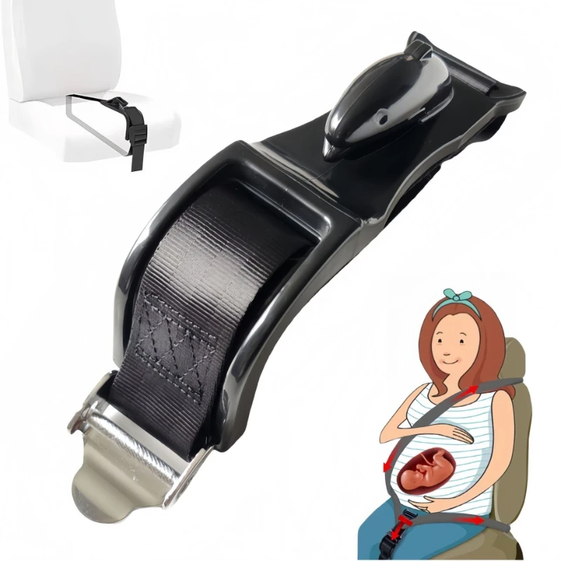 For Car Maternity Belly Seat Belt Anti Strangulation Protective Belt Beer Belly Belt Convenient and Installation-Free