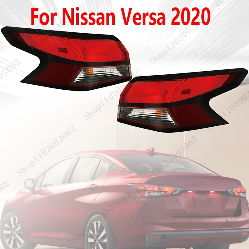 

For Nissan Versa 2020 Automobile Accessories External Taillight Assembly Turn Signal Reverse Light Rear Bumper Headlight