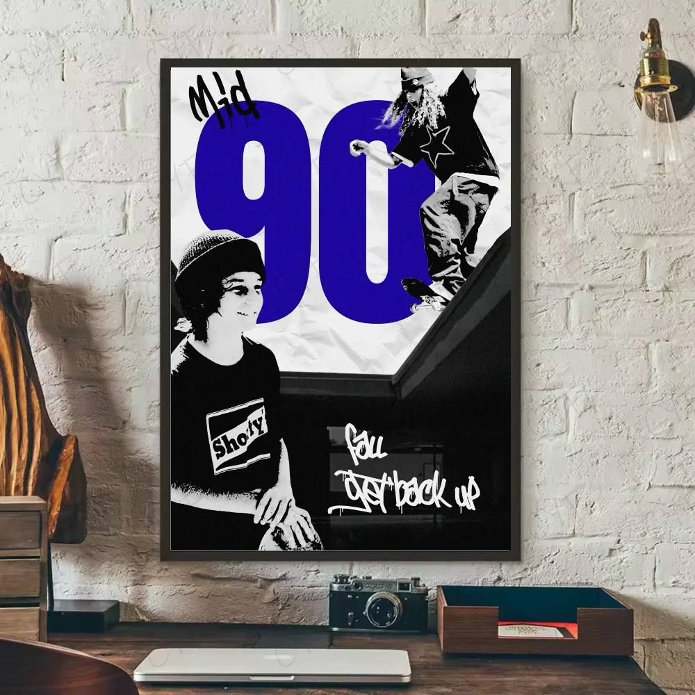Mid90s TV Movie Poster HD Art Sticky Wall Waterdicht Thuis Woonkamer Slaapkamer Bar Esthetische Decoratie