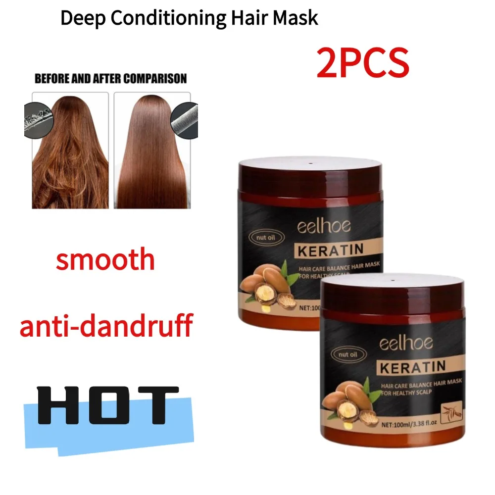1/2PCS Tiefe Klimaanlage Haar Maske Haar Maske Haar Conditioner Effektive Haar Reparatur Kopfhaut
