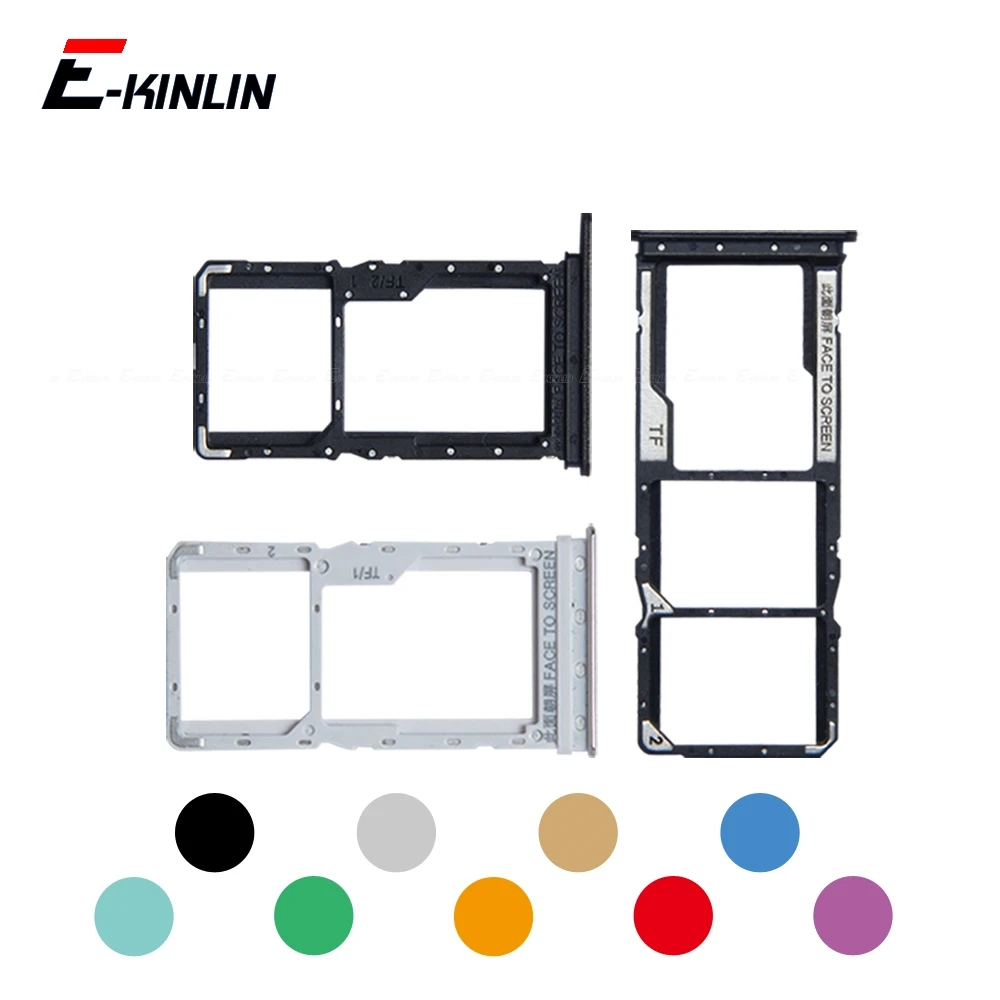 

Лоток для SIM-карты Micro SD, разъем-адаптер, разъем для чтения для XiaoMi Poco M6 Pro Plus 4G 5G, держатель контейнера, запасные части