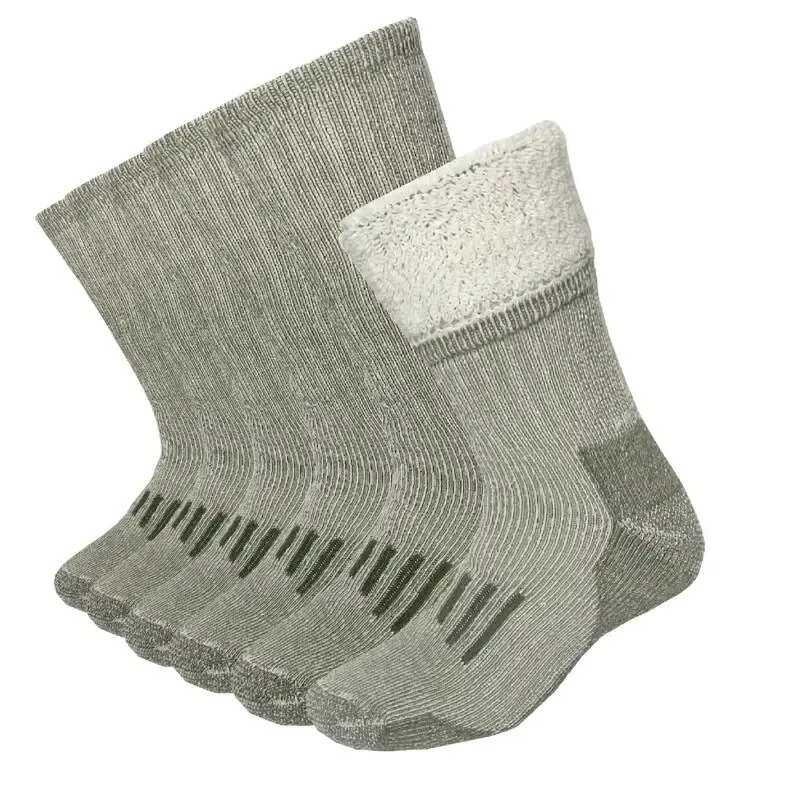 

3 пары теплых длинных носков на осень и зиму, новые шерстяные носки для мужчин и женщин, удобные носки, конструкция