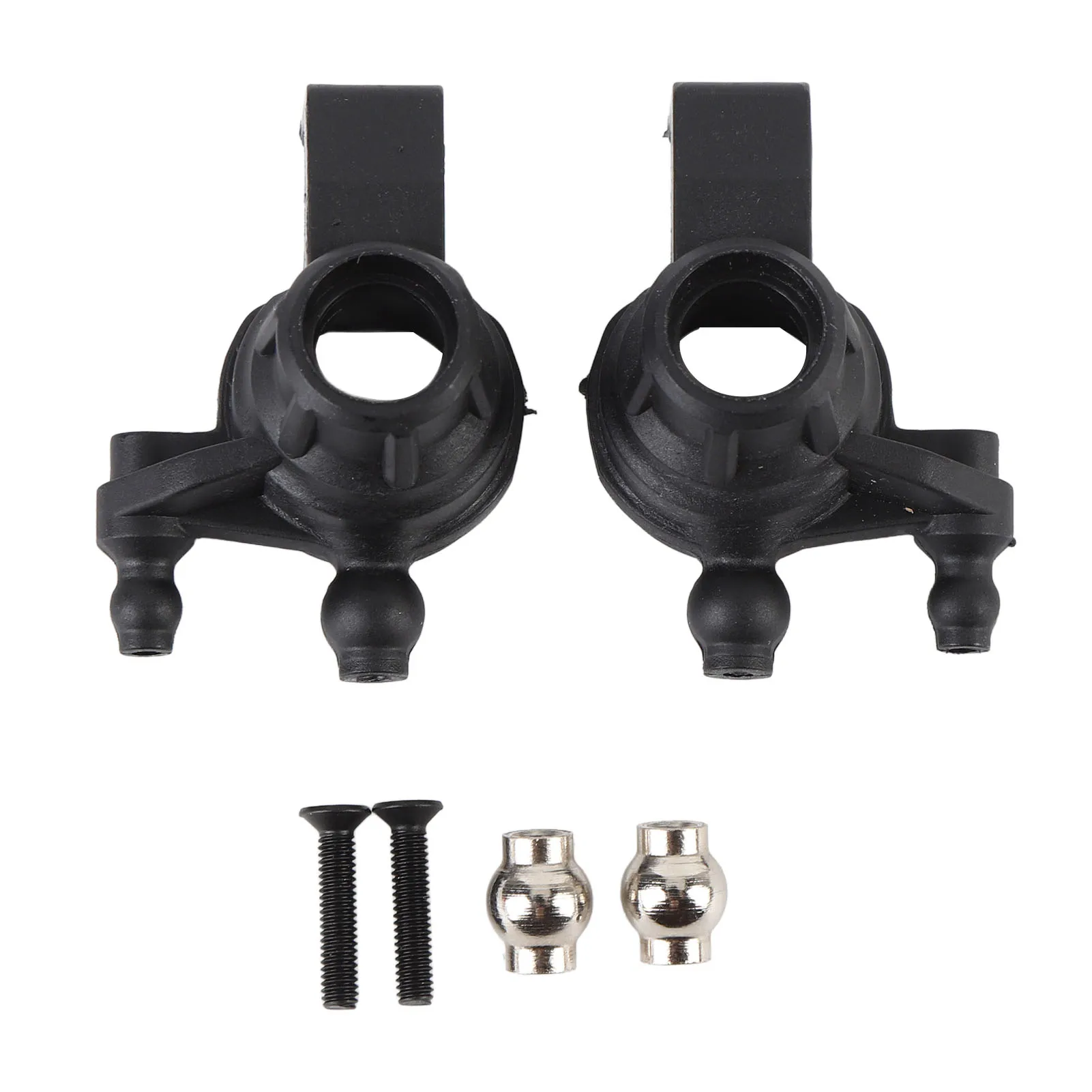 RC Car Front Steering Cup RC Car Front Wheel Seat Simple Installation RC Front Steering Cups Kit for SCY 16101 16102 16103 16201