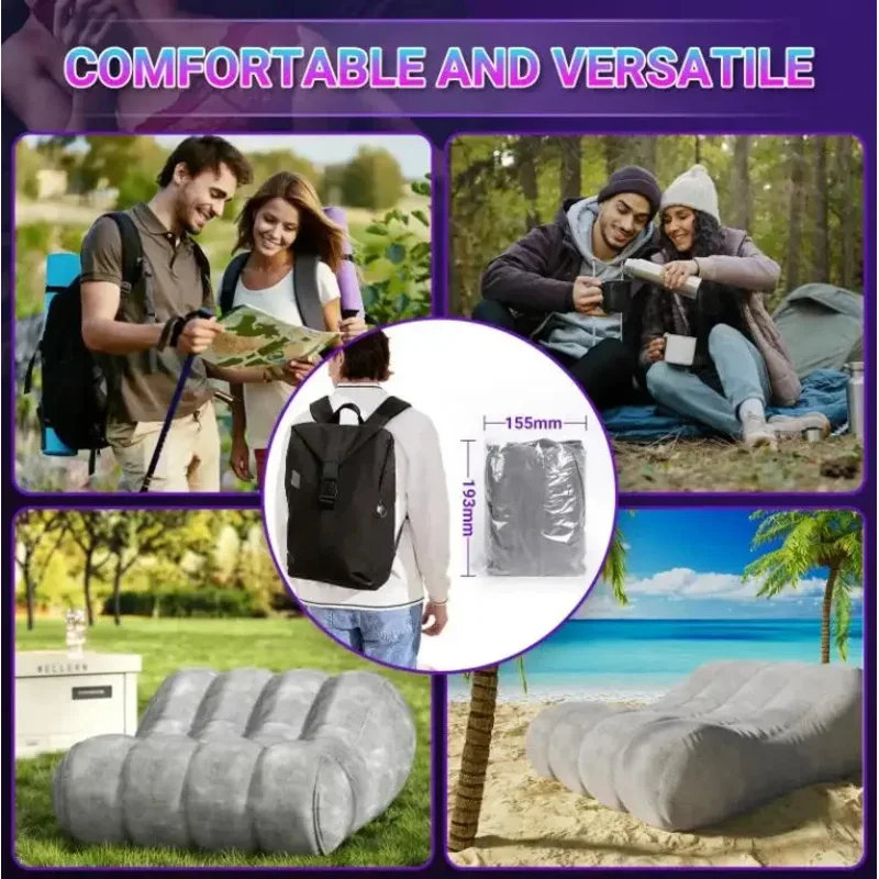 Inflatable Sex Pillow Bedroom Leisure Leisure Chair Wedge Sofa Love And Romance Pillow Stirring Toys Adult Games For Women