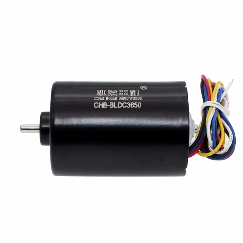 36MM BLDC3650 4-pole DC Brushless Motor 12V 24V Built-in drive long life DIY Motor CW/CCW 12/24MM Shaft