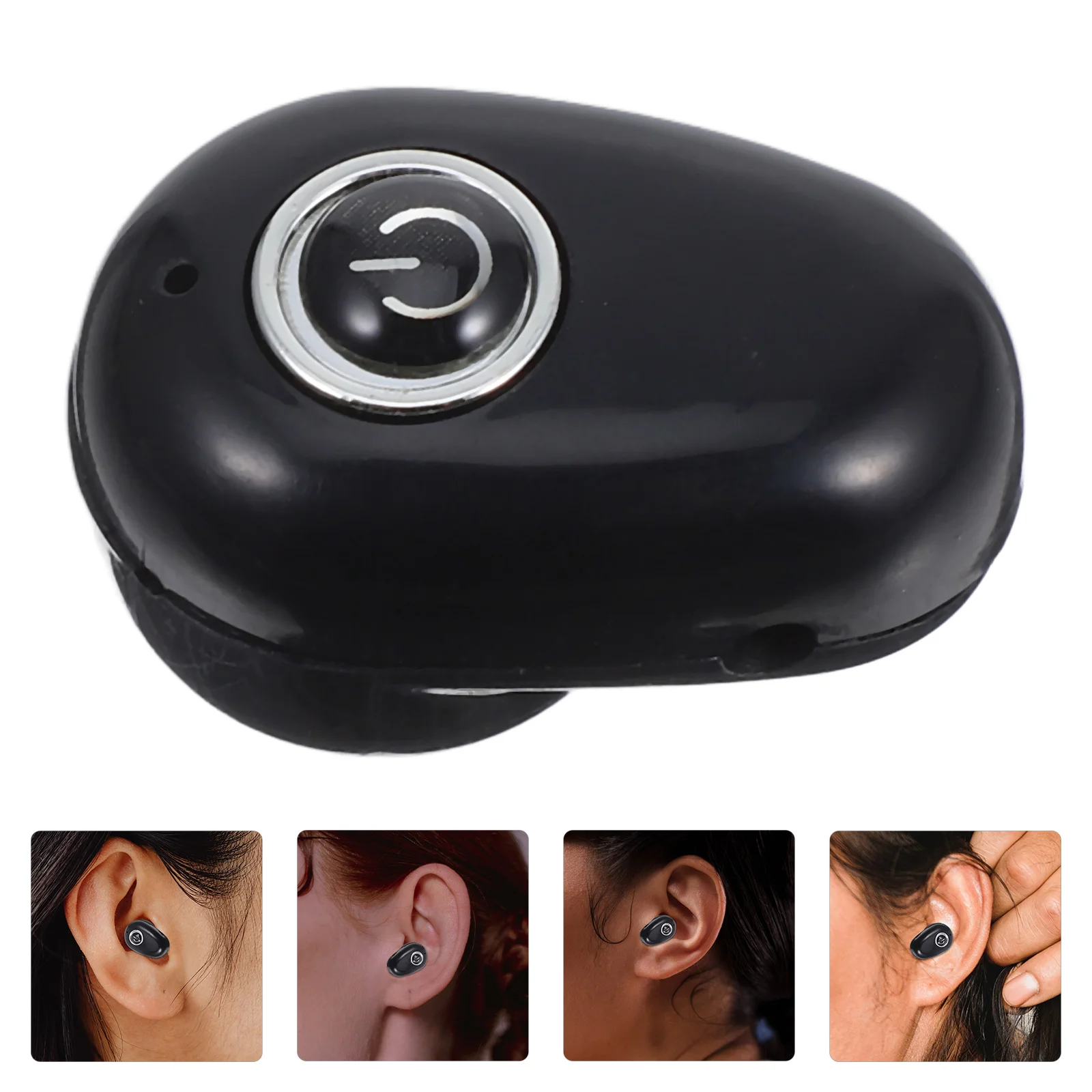 

Small Lightweight in-Ear Earbuds Wireless Headset High Sound Effect for Daily Life Running Cycling Hiking Yoga Gym Fitness