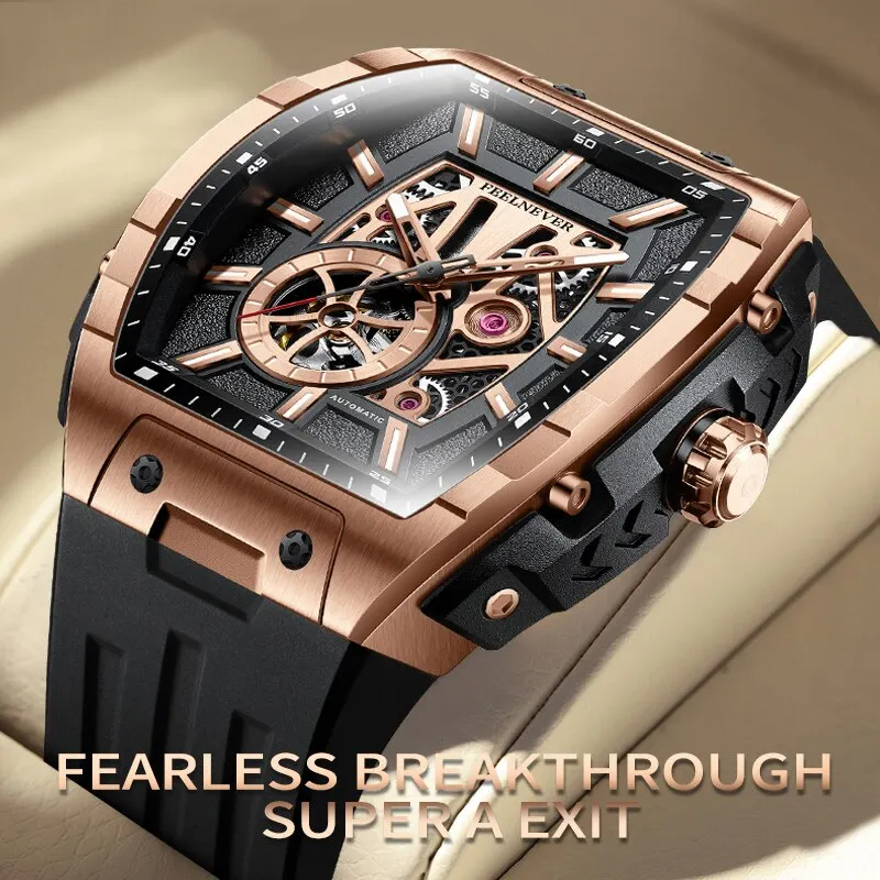 ساعات سافير توربيون للرجال من أفضل العلامات التجارية الفاخرة ساعة غطاس للرجال ساعة يد ميكانيكية أوتوماتيكية للرجال