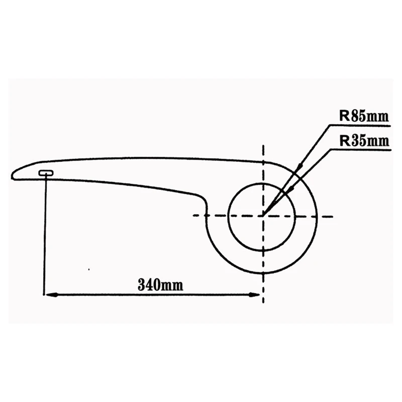 Osłona łańcucha rowerowego Osłona zębatki Ochrona wału korbowego Uniwersalny adapter Osłona łańcucha Akcesoria rowerowe