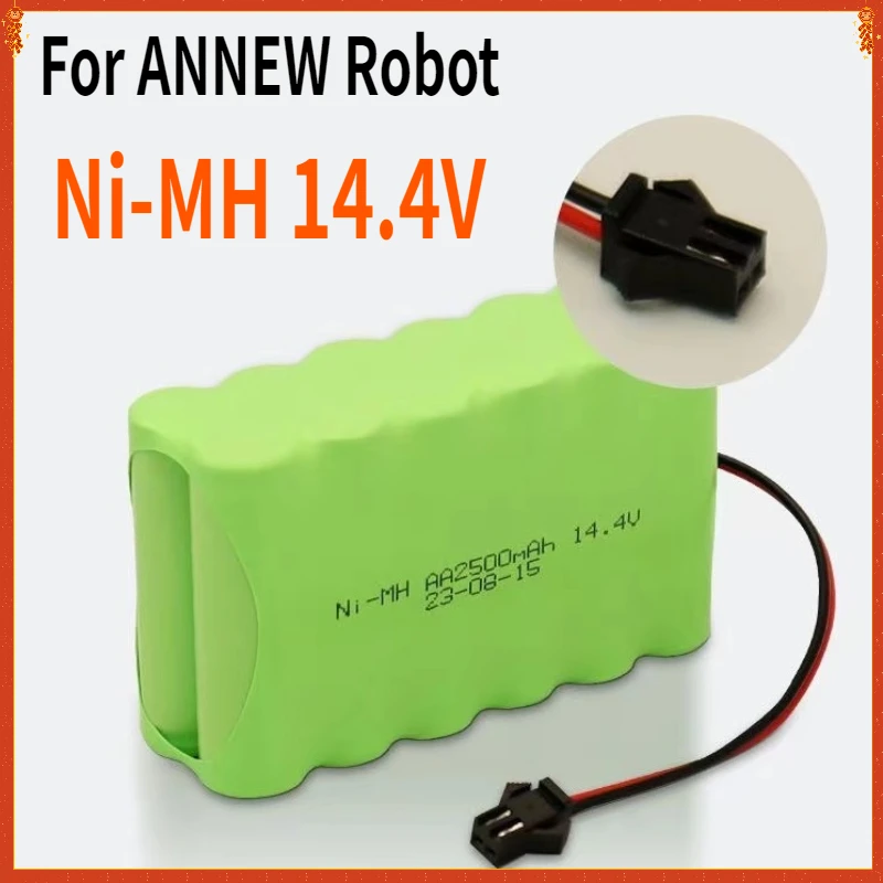 

Ni-MH 14.4V 1800mAh for ANNEW Robot Vacuum Cleaner Battery Annew 14.4V ANNEW Battery Part