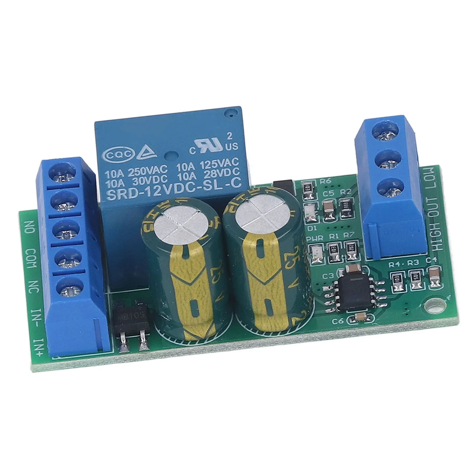 Water Level Controller Relay Liquid Level Sensor Module Automatic Control Relay Board DC12‑15V AC9‑12V