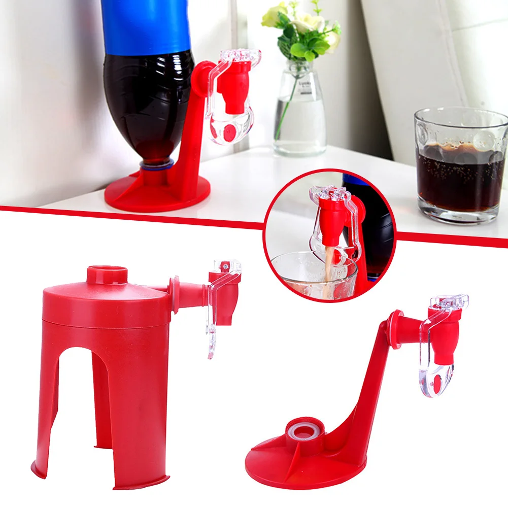 Kitchen Lemonade Soda Water Dispenser Bottle Coke Inverted Carbonated Beverage Upside Down Drinking Dispenser Party Bar Accessor