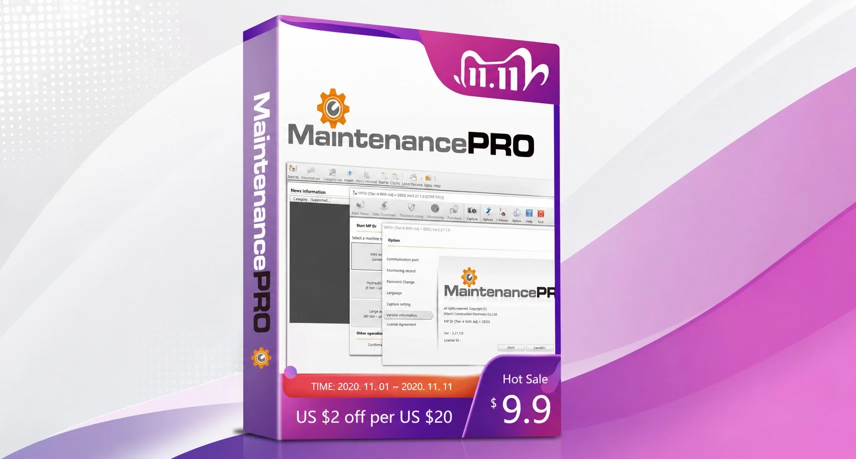 AutoCD HITACHI M-PRO AllinOneTool v4.0 [MPDr 4.3+Security+Tier-4 With Adj+DEDI]  Never Expire