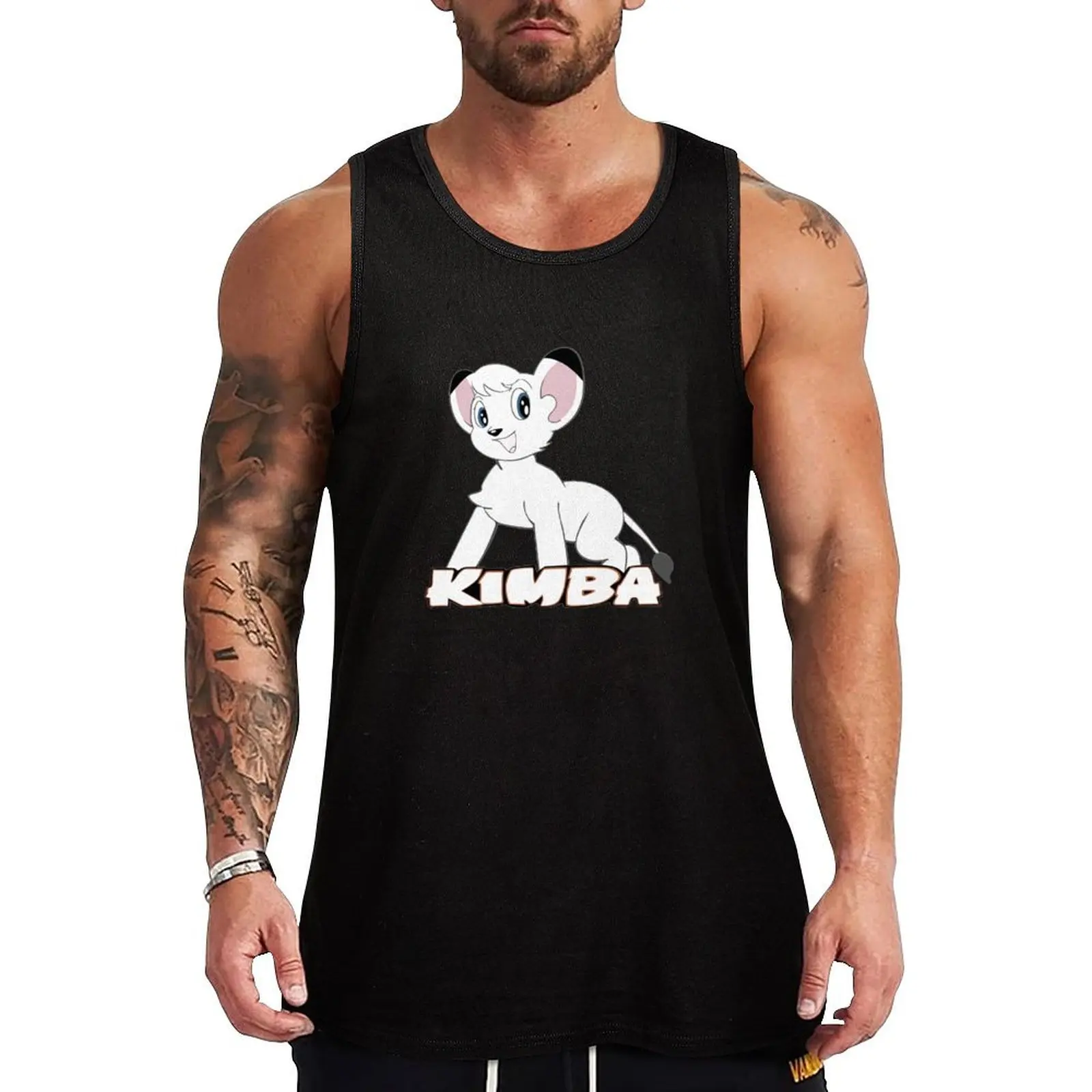 Kimba White Lion Dad shirts, t shirt mockup, t shirt men, Fathers Day Gift, t shirt alignment tool, harness women fashi Tank Top