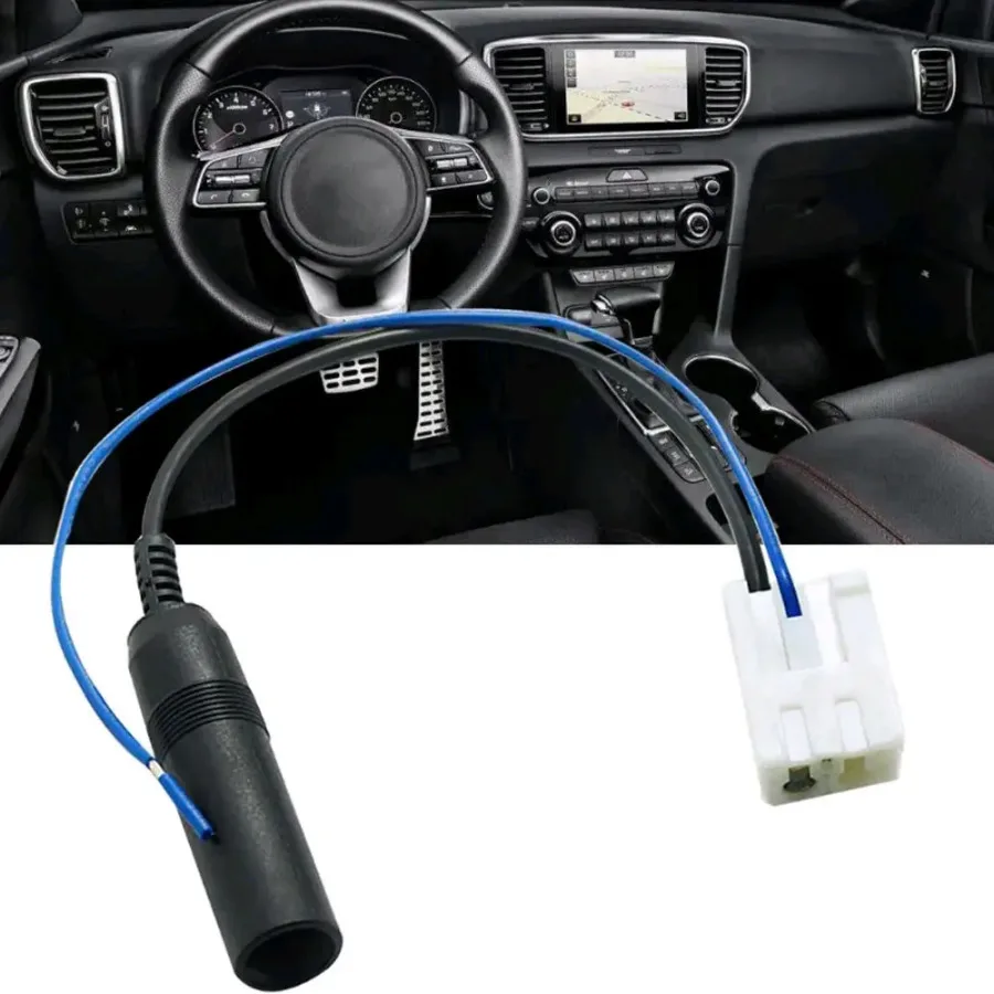 

Auto Radio Antenna Adapter Male Audio Cable Radio Antenna Stereo Reverse Antenna Adapter Plug For Toyota Camry RAV4 Yaris Subaru