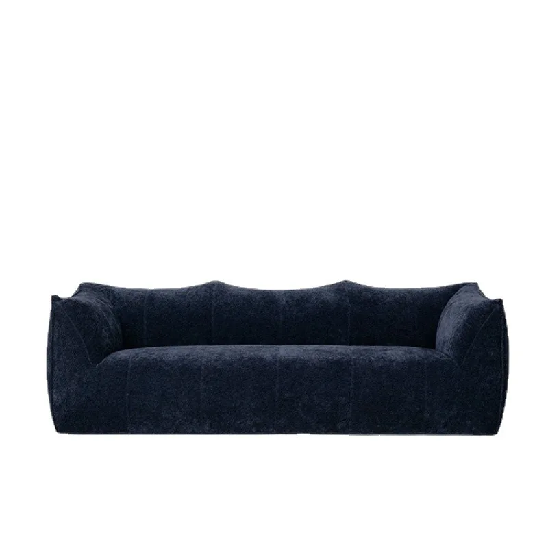 

Nordic, designer, small petals, sofa, Zhongfu, wabi-sabi, large apartment, croissant