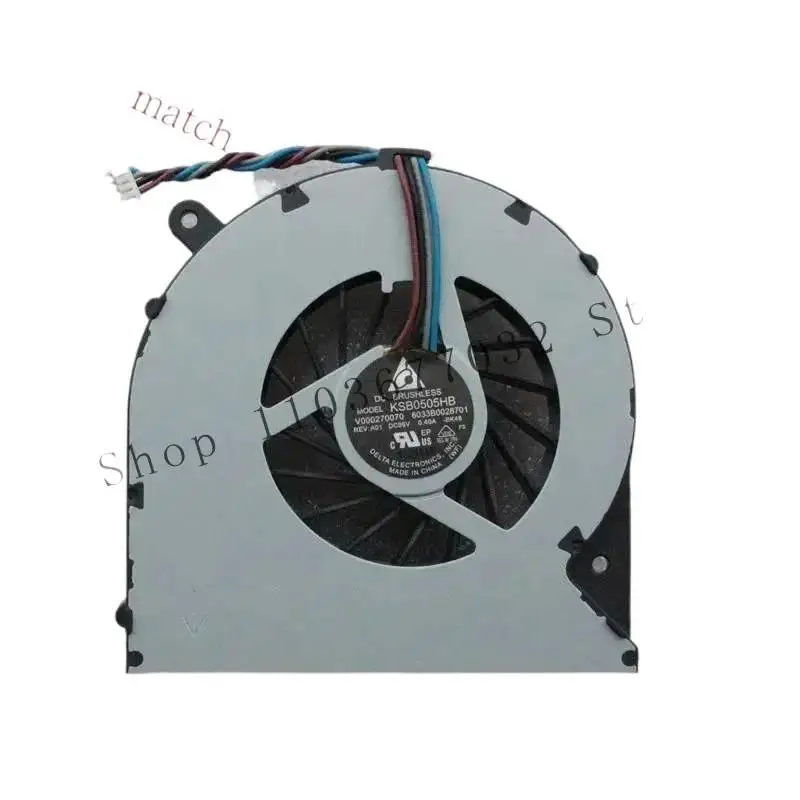 

WORESY New laptop CPU fan for Toshiba Satellite C855-S5115 L855-S5119 C50D-A C850-T03B v 000270070 KSB0505HB-BK48=*.